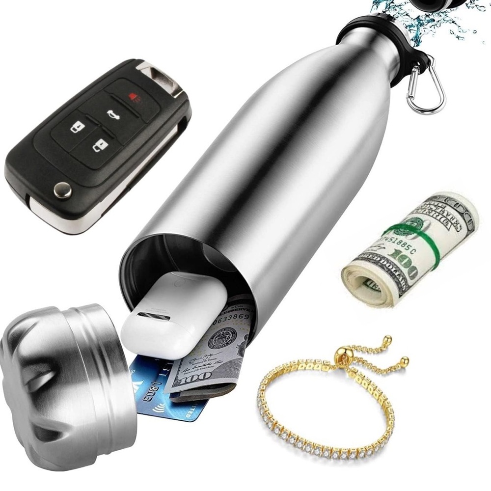 Stainless Steel Secret Storage Bottle